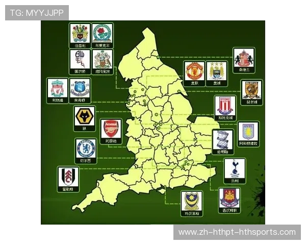 英超球队分布图:各球队所在城市与区域分析